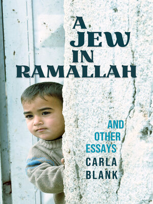 cover image of A Jew in Ramallah and Other Essays
